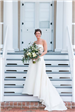 Bride Holding Flowers