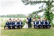 Windsor Castle Wedding - Bride, Groom, Bridesmaids, and Groomsmen - Maria Grace Photography