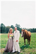 Wedding Couple with Horse