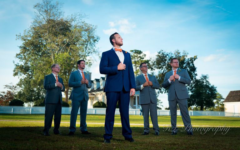 Groom and Groomsmen - RL Photography