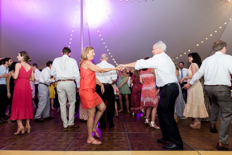 Guest Dancing at Stephen and Anne Stuart's Wedding - Maria Grace Photography