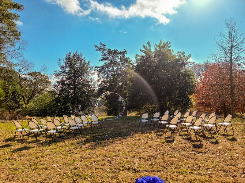 Outdoor Wedding Reception