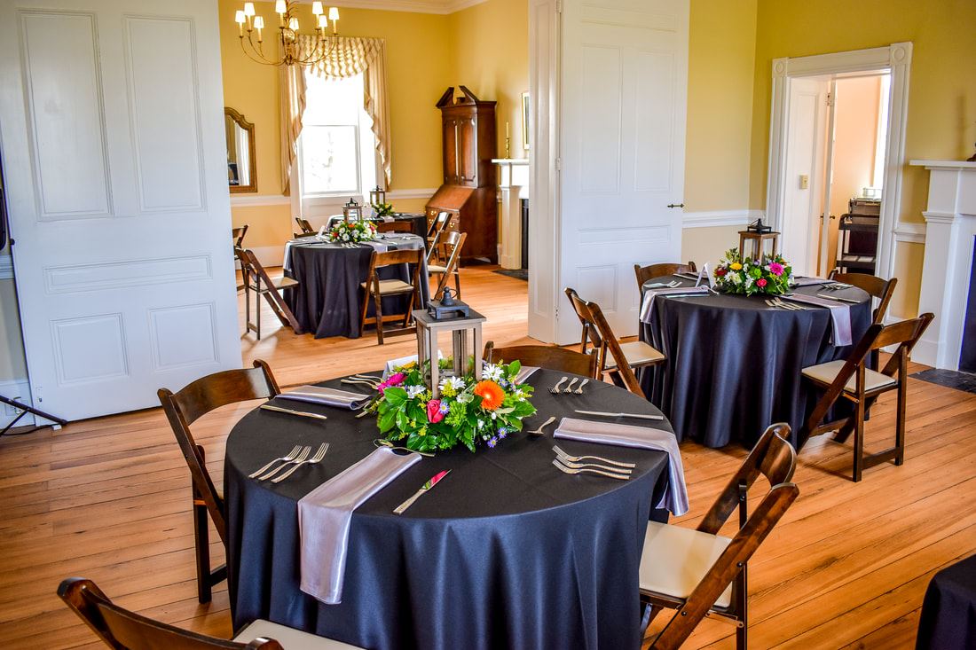 Library Room with Flowers - The Main Event by Emily