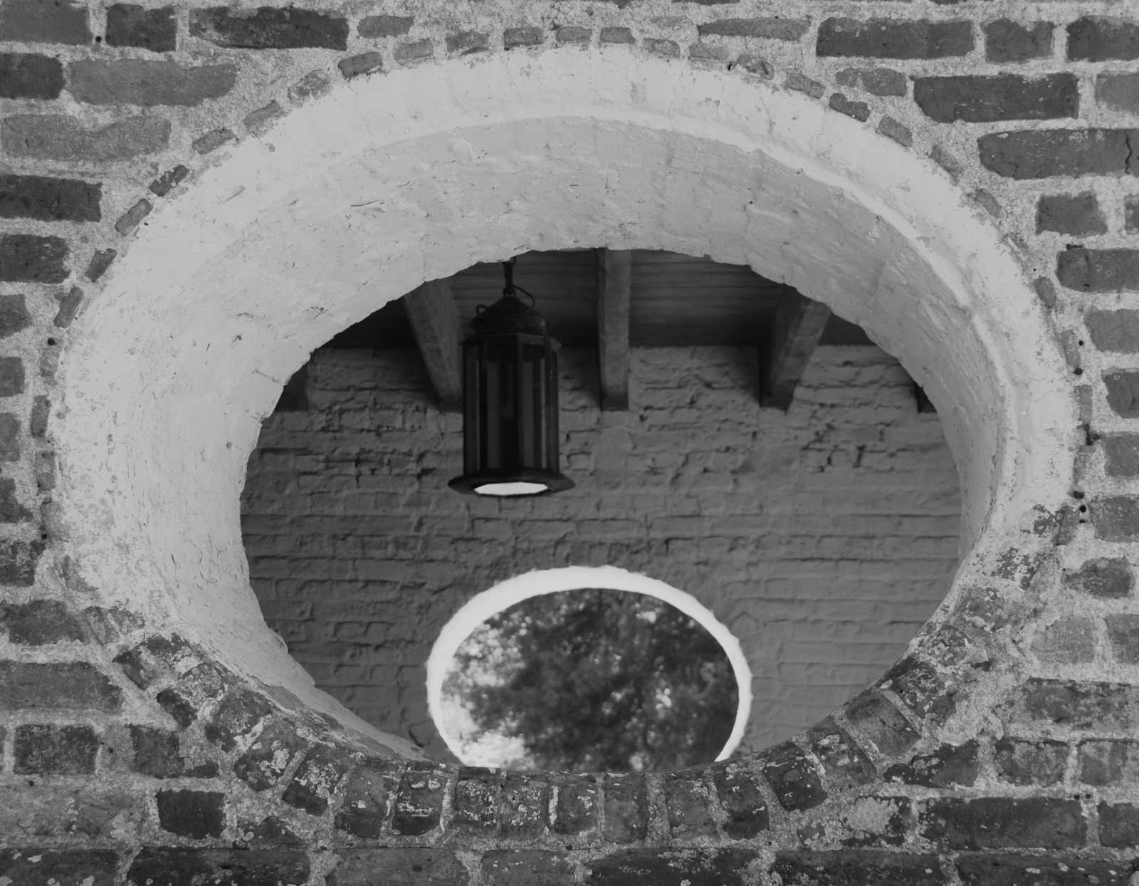 Peering Back - St Luke s Church by Tina L. Hill